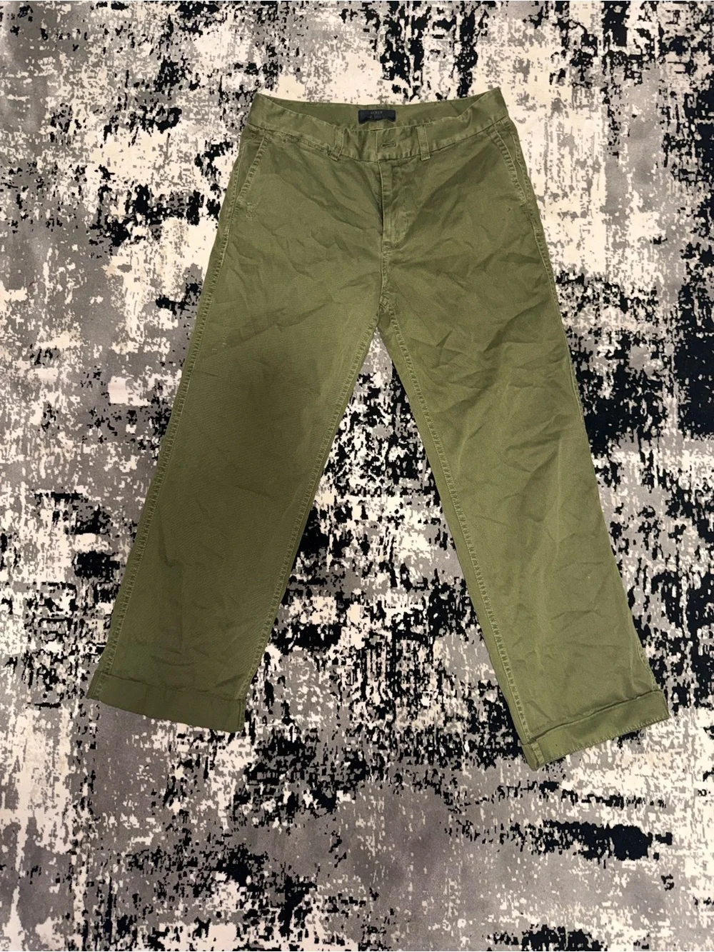 J. Crew Women's Olive Green Chino Pants